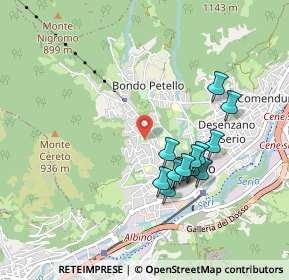 Mappa Via Trieste, 24021 Albino BG, Italia (0.83231)