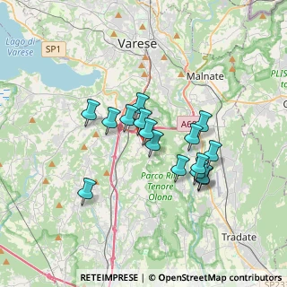 Mappa Via Mazzucchelli, 21040 Morazzone VA, Italia (2.81438)
