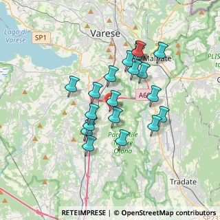 Mappa Via Mazzucchelli, 21040 Morazzone VA, Italia (3.0355)