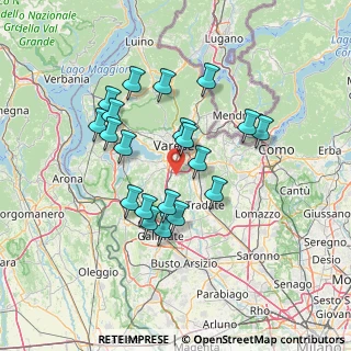 Mappa Via Mazzucchelli, 21040 Morazzone VA, Italia (12.518)