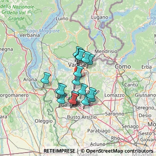 Mappa Via Mazzucchelli, 21040 Morazzone VA, Italia (10.0435)