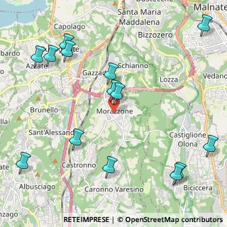 Mappa Via Mazzucchelli, 21040 Morazzone VA, Italia (2.70143)