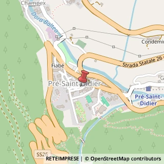 Mappa Loc. Paggino, 73, 11010 Pré-Saint-Didier, Aosta (Valle d'Aosta)