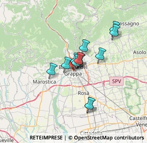 Mappa Vicolo Teatro Vecchio, 36061 Bassano del Grappa VI, Italia (4.885)