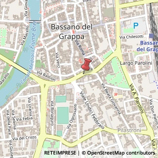 Mappa Via Brocchi, 18, 36061 Bassano del Grappa, Vicenza (Veneto)
