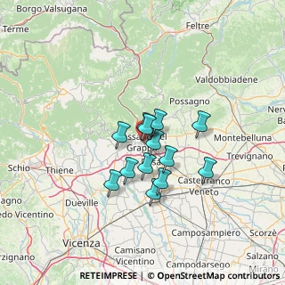 Mappa Vicolo Parolini, 36061 Bassano del Grappa VI, Italia (9.09462)