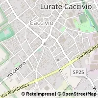 Kaart Lurate Caccivio