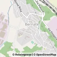 Karte Casnate con Bernate