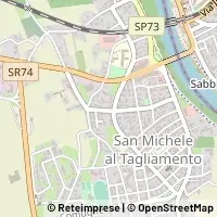 Map San Michele al Tagliamento