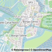 Kaart Marano Lagunare