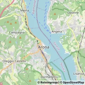 Mappa Arona