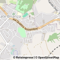 Map Alzate Brianza