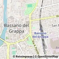 Hartă Bassano del Grappa