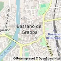 Hartă Bassano del Grappa