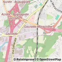Hartă Gazzada Schianno