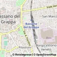 Map Bassano del Grappa