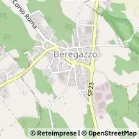 Mapa Beregazzo con Figliaro