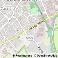 Karte Lurate Caccivio