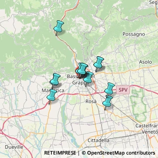 Mappa Via S. Donato, 36061 Bassano del Grappa VI, Italia (4.5)