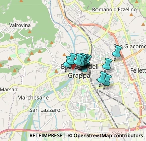 Mappa Via Macello, 36061 Bassano del Grappa VI, Italia (0.7475)