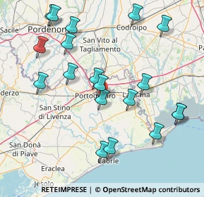 Mappa Via S. Giacomo, 30026 Portogruaro VE, Italia (17.39158)