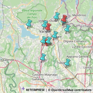 Mappa Via XXVI Agosto, 21040 Morazzone VA, Italia (6.71083)