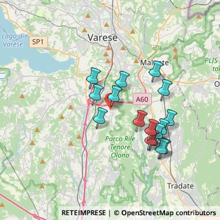 Mappa Via XXVI Agosto, 21040 Morazzone VA, Italia (3.40813)