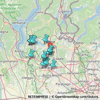 Mappa Via XXVI Agosto, 21040 Morazzone VA, Italia (10.75)