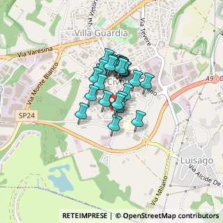 Mappa Via Torino, 22079 Villa Guardia CO, Italia (0.26207)