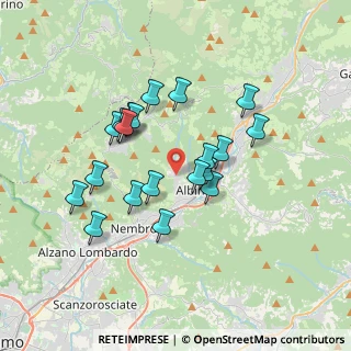 Mappa Viale Milano, 24021 Albino BG, Italia (3.082)