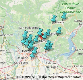 Mappa Viale Milano, 24021 Albino BG, Italia (10.5305)