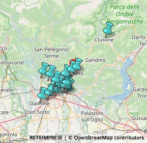 Mappa Viale Milano, 24021 Albino BG, Italia (11.10412)