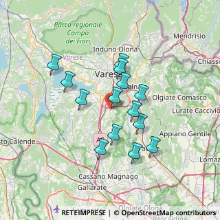 Mappa Via G. Mameli, 21040 Morazzone VA, Italia (5.91071)