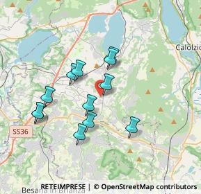 Mappa Via Provinciale per Sirone, 23843 Dolzago LC, Italia (3.12917)