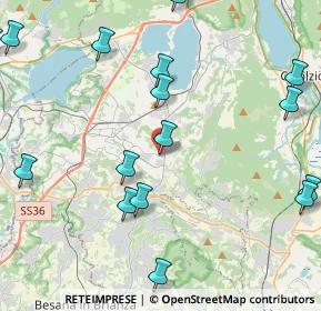 Mappa Via Provinciale per Sirone, 23843 Dolzago LC, Italia (6.191)
