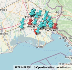 Mappa Vicolo Ascoli, 33051 Aquileia UD, Italia (11.911)