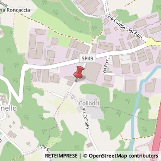 Mappa Via Collodri, 10, 21020 Castronno VA, Italia, 21040 Castronno, Varese (Lombardia)