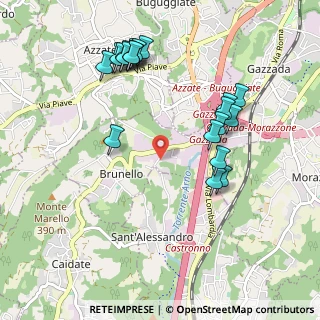 Mappa Via Collodri, 21020 Castronno VA, Italia (1.061)
