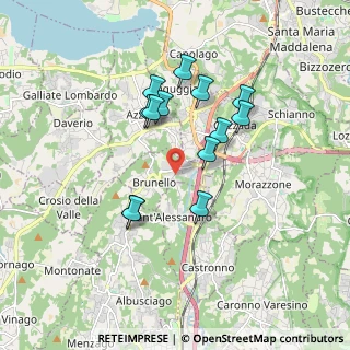 Mappa Via Collodri, 21020 Castronno VA, Italia (1.52692)