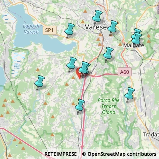 Mappa Via Collodri, 21020 Castronno VA, Italia (4.1125)