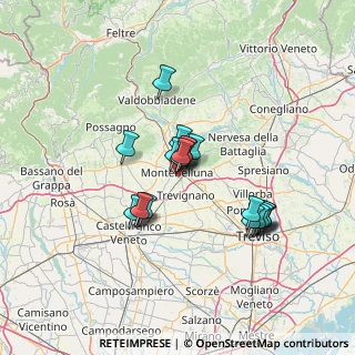 Mappa Via Antonio Vivaldi, 31044 Montebelluna TV, Italia (10.887)
