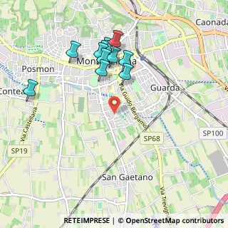 Mappa Via A. Vivaldi, 31044 Montebelluna TV, Italia (0.96917)