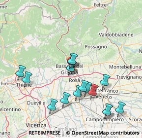 Mappa Bassano Del Grappa-St.Fs, 36061 Bassano del Grappa VI, Italia (15.35563)