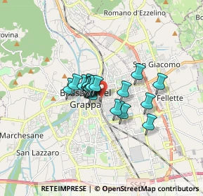Mappa Bassano Del Grappa-St.Fs, 36061 Bassano del Grappa VI, Italia (0.97632)