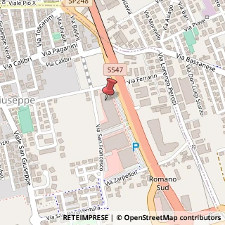 Mappa Via San Francesco, 30, 36022 Cassola, Vicenza (Veneto)