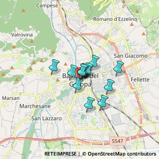 Mappa Vicolo Zudei, 36061 Bassano del Grappa VI, Italia (0.89615)