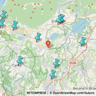 Mappa Via Valera, 22040 Anzano del Parco CO, Italia (6.08417)