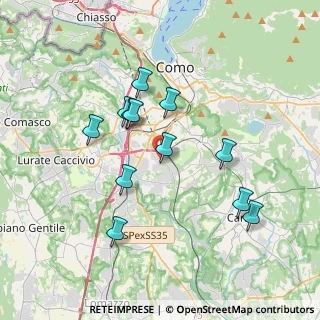 Mappa Via Monte Grappa, 22070 Casnate Con Bernate CO, Italia (3.32167)