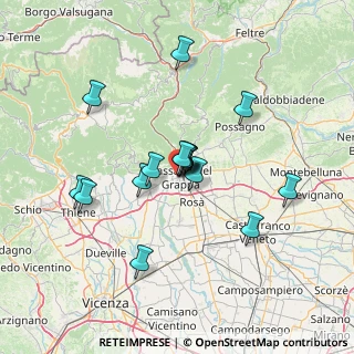 Mappa Via Scalabrini, 36061 Bassano del Grappa VI, Italia (11.23625)