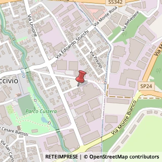 Mappa Via Giacomo Leopardi, 11/A, 22075 Lurate Caccivio, Como (Lombardia)
